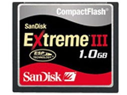 經典回顧 Sandisk Extreme III CF 1GB閃存卡與早期IT168經銷網絡
